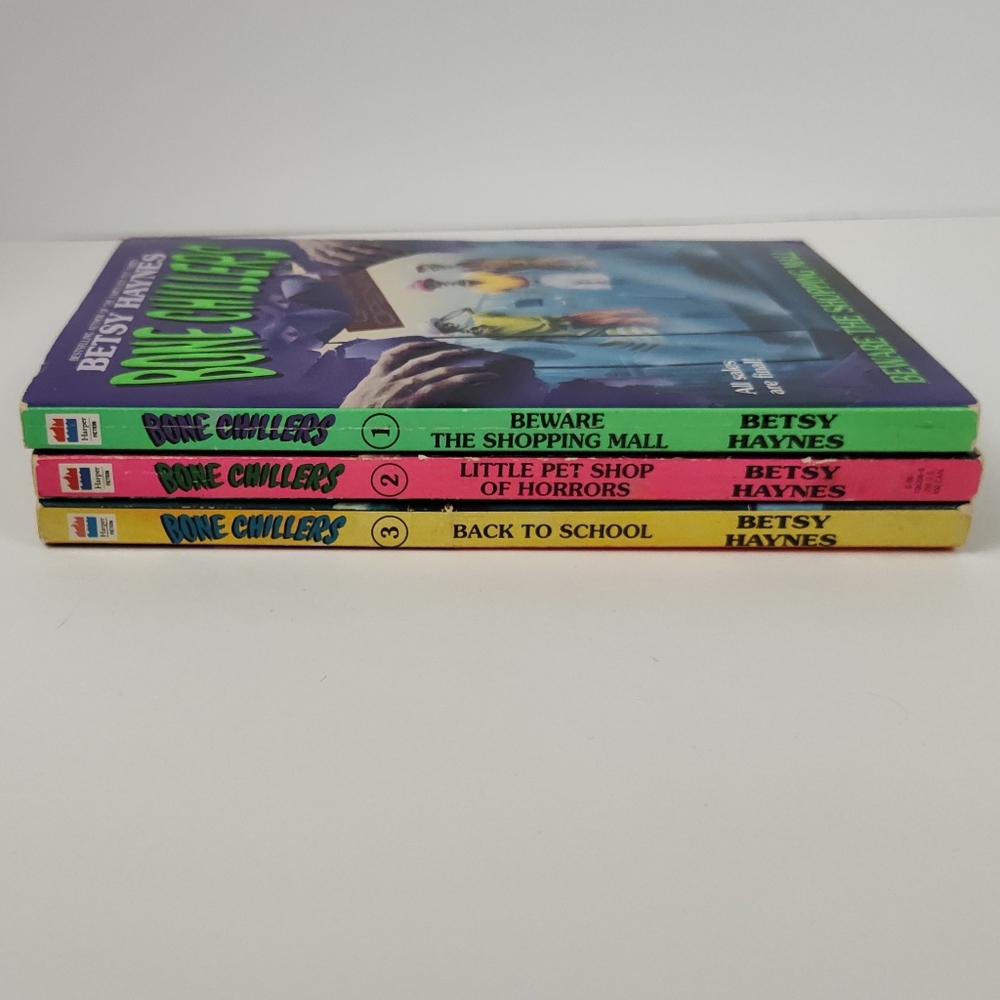 Bone Chillers Lot Books 1, 2, & 3 by Betsy Haynes - Picture 3 of 12